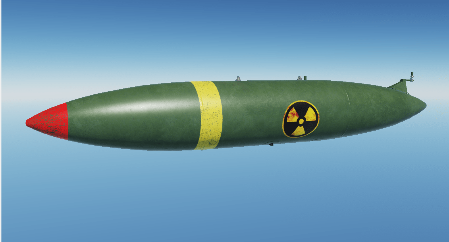 Nuclear external tank for FA18C